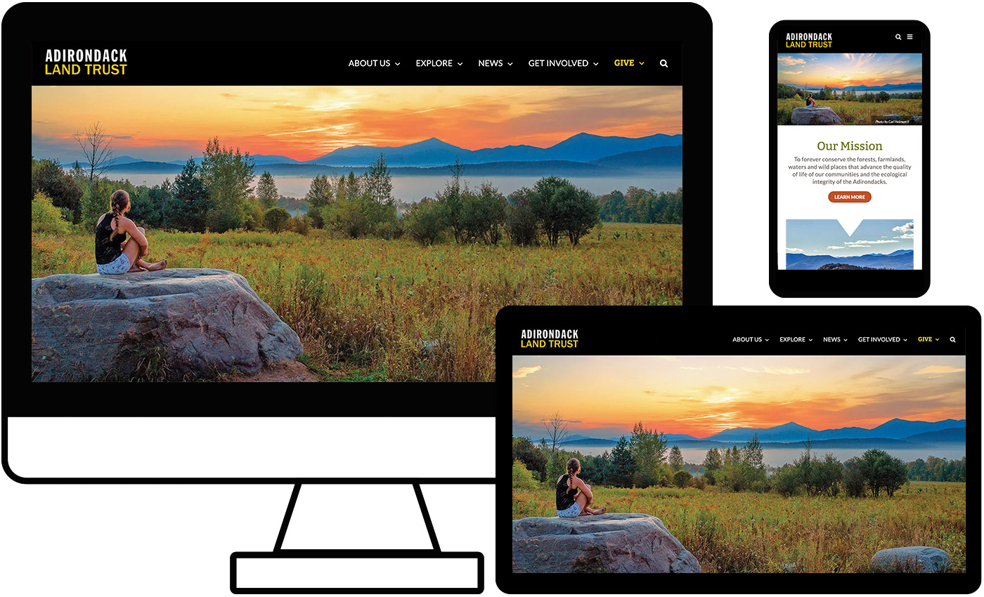 Adirondack Land trust website